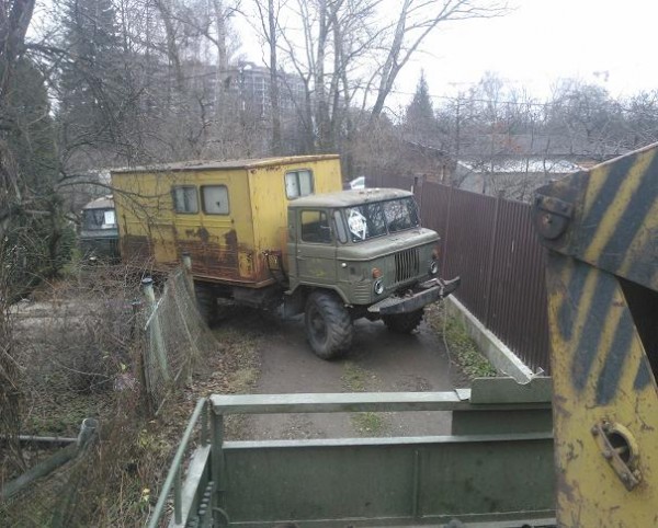 Выезд с садового товарищества