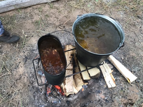 10. Вода кстати грелась для теплого душа, и такое было у нас.